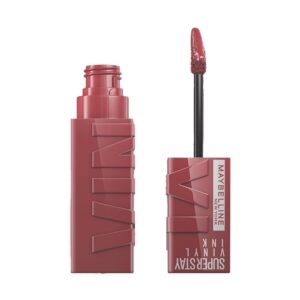 Maybelline New York Superstay Vinyl Ink Liquid High-Glossy Lipstick, Instant Shine & Transfer Proof. Superstay Vinyl Ink Lipstick Last Up To 16Hr, Enriched With Vitamin E & Aloe | 4.2Ml